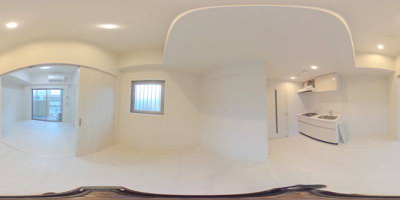 パノラマ画像リビング