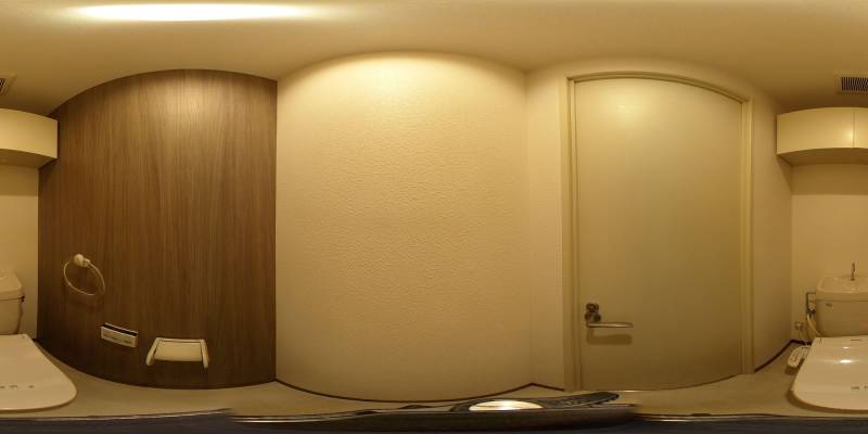 パノラマ画像トイレ