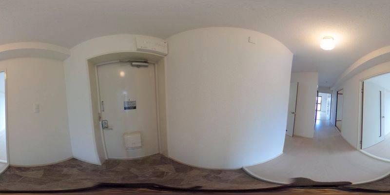 パノラマ画像玄関