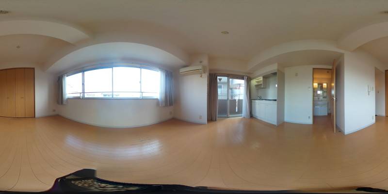 パノラマ画像リビング