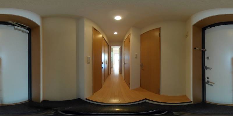 パノラマ画像玄関