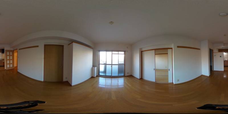 パノラマ画像リビング