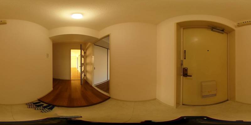 パノラマ画像玄関