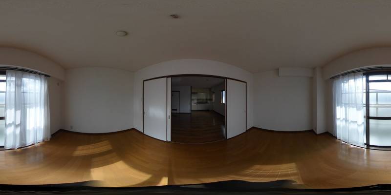 パノラマ画像洋室