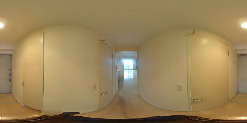 パノラマ画像玄関