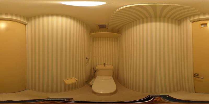 パノラマ画像トイレ