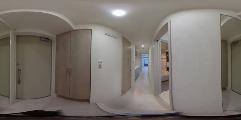 パノラマ画像玄関