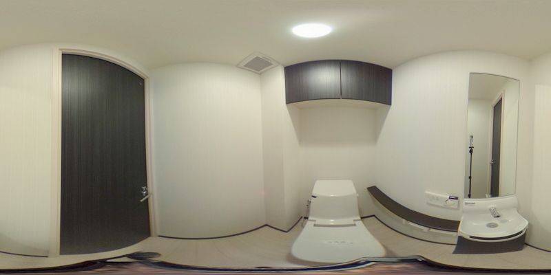 パノラマ画像トイレ