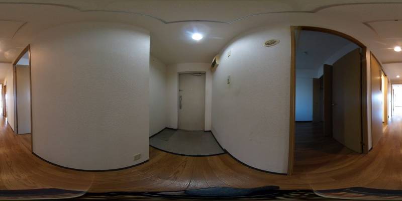 パノラマ画像玄関