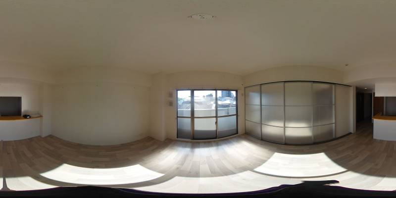 パノラマ画像リビング