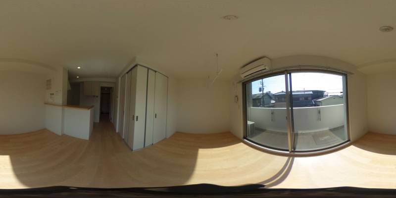 パノラマ画像洋室