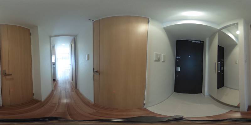 パノラマ画像玄関