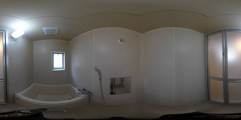 パノラマ画像バスルーム