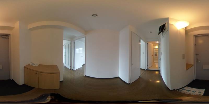 パノラマ画像玄関