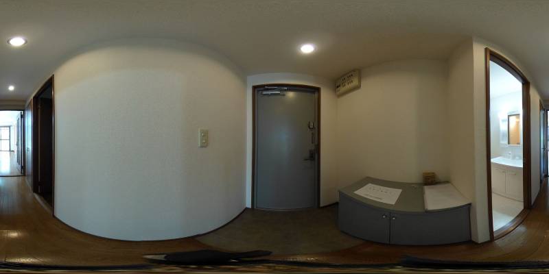 パノラマ画像玄関