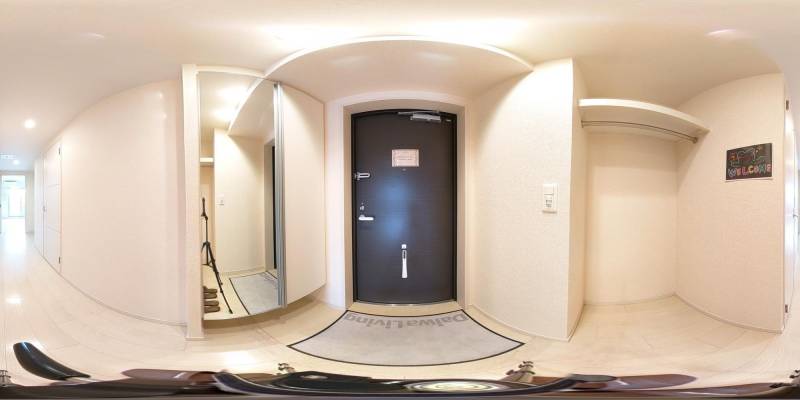 パノラマ画像玄関