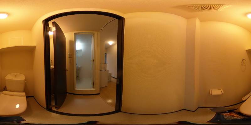 パノラマ画像トイレ