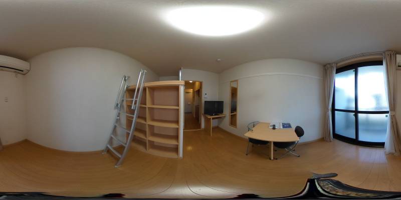 パノラマ画像洋室