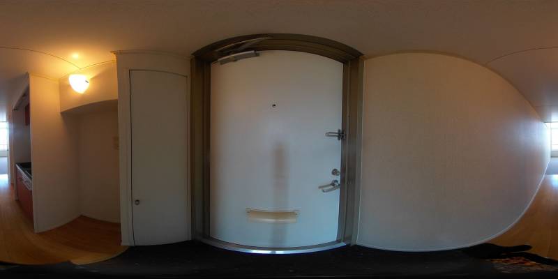 パノラマ画像玄関