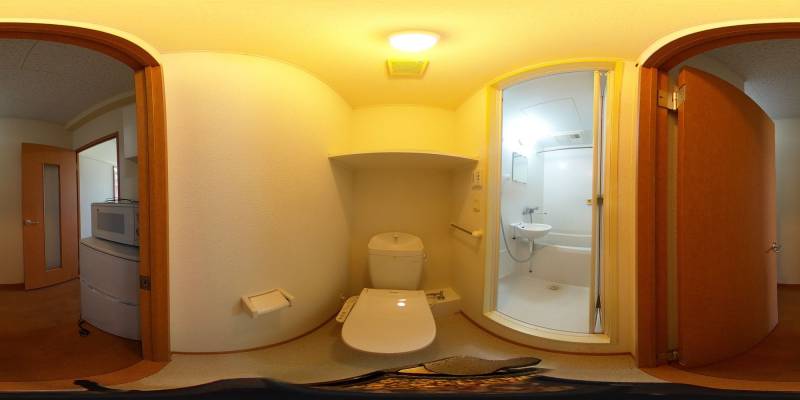 パノラマ画像トイレ