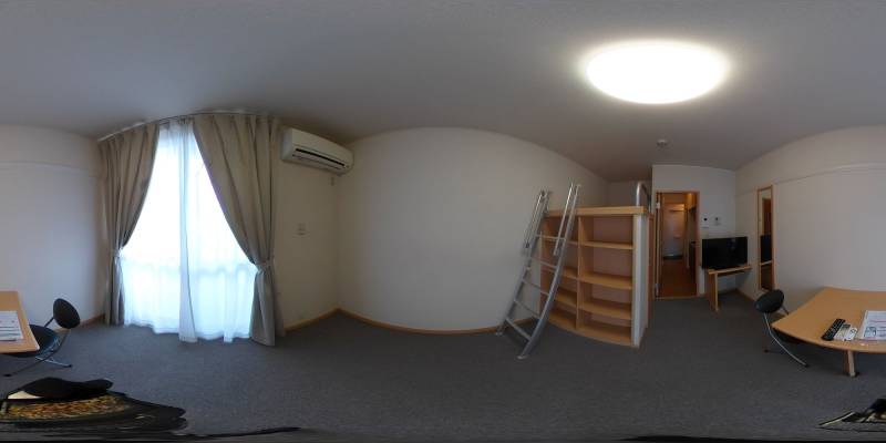 パノラマ画像リビング