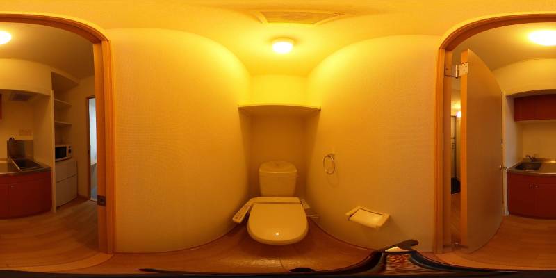 パノラマ画像トイレ