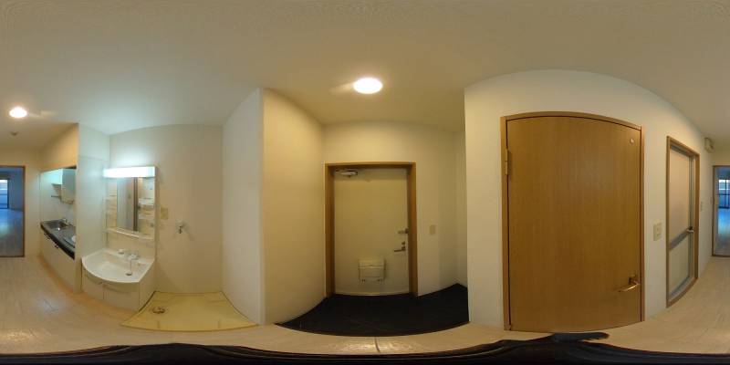 パノラマ画像玄関