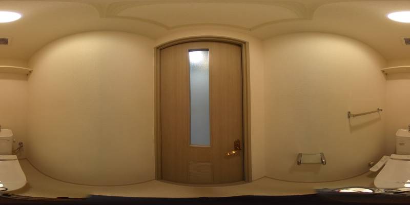 パノラマ画像トイレ