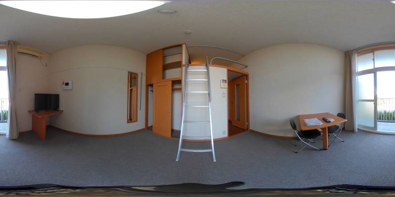 パノラマ画像リビング