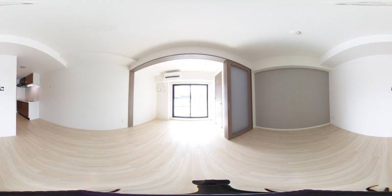 パノラマ画像リビング