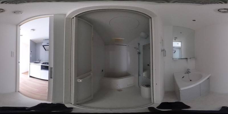 パノラマ画像バスルーム