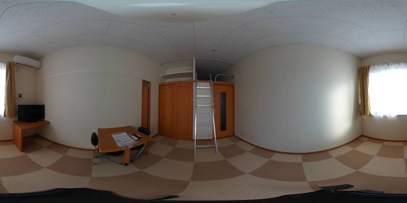 パノラマ画像洋室