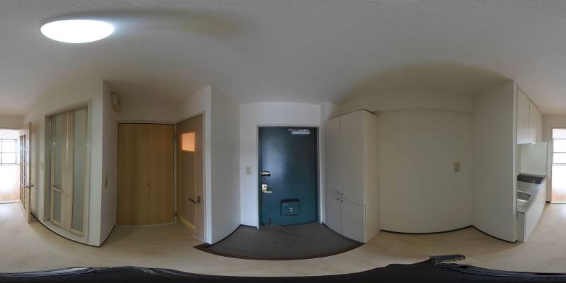 パノラマ画像玄関