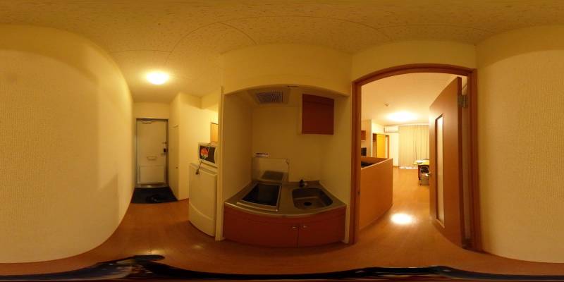 パノラマ画像キッチン