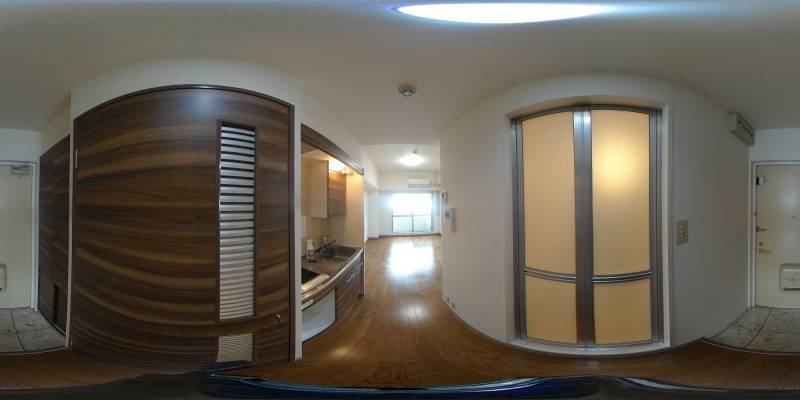 パノラマ画像玄関