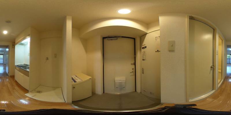 パノラマ画像玄関