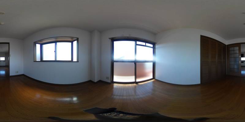 パノラマ画像洋室