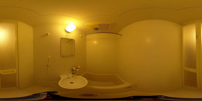 パノラマ画像バスルーム