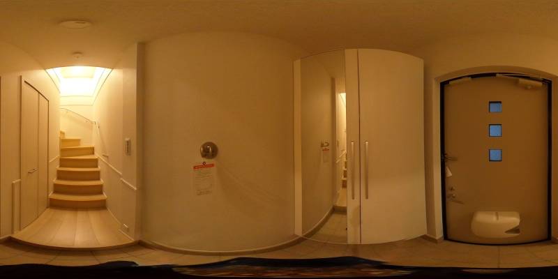 パノラマ画像玄関