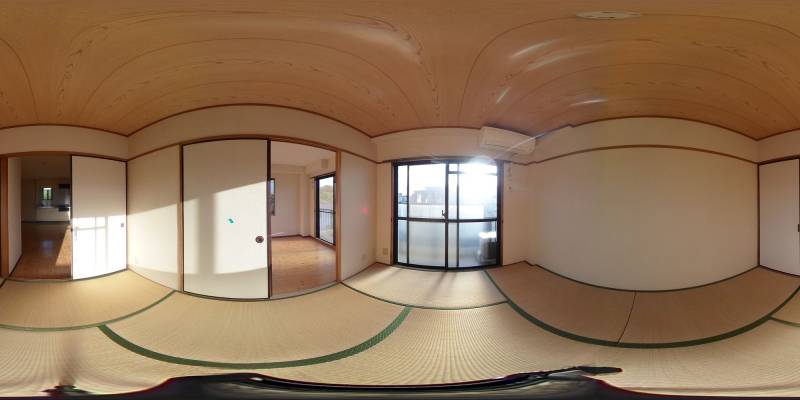 パノラマ画像リビング