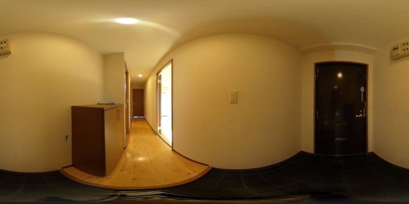 パノラマ画像玄関