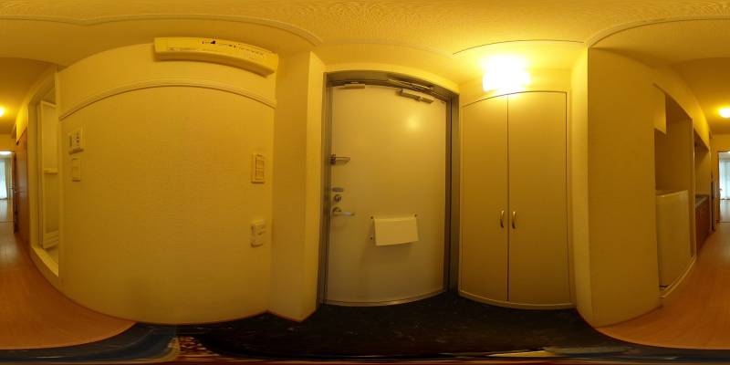 パノラマ画像玄関