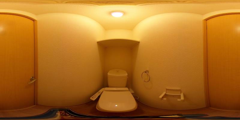 パノラマ画像トイレ