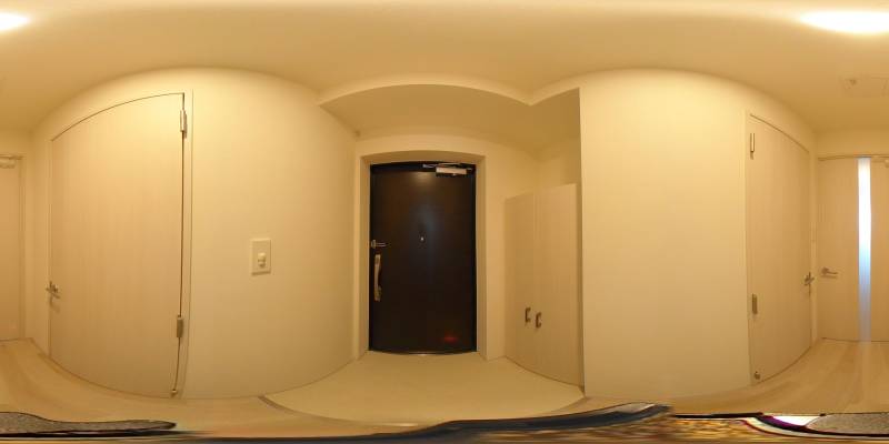 パノラマ画像玄関