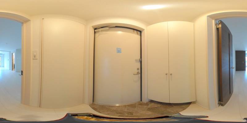 パノラマ画像玄関