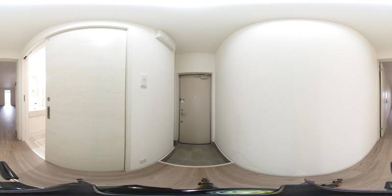 パノラマ画像玄関