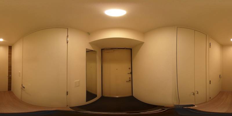 パノラマ画像玄関