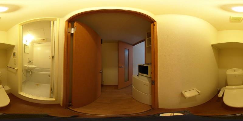 パノラマ画像トイレ