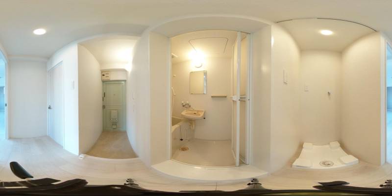 パノラマ画像玄関