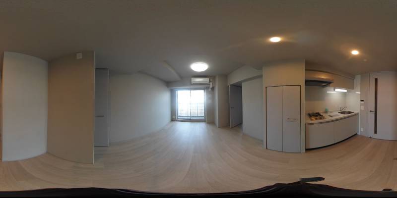 パノラマ画像洋室